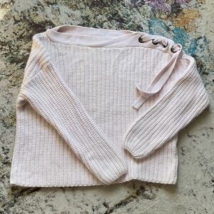 Blair Light Pink angora blend Sweater